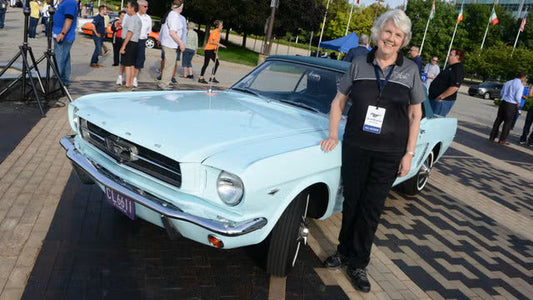 The Schoolteacher and the First Mustang Ever Sold