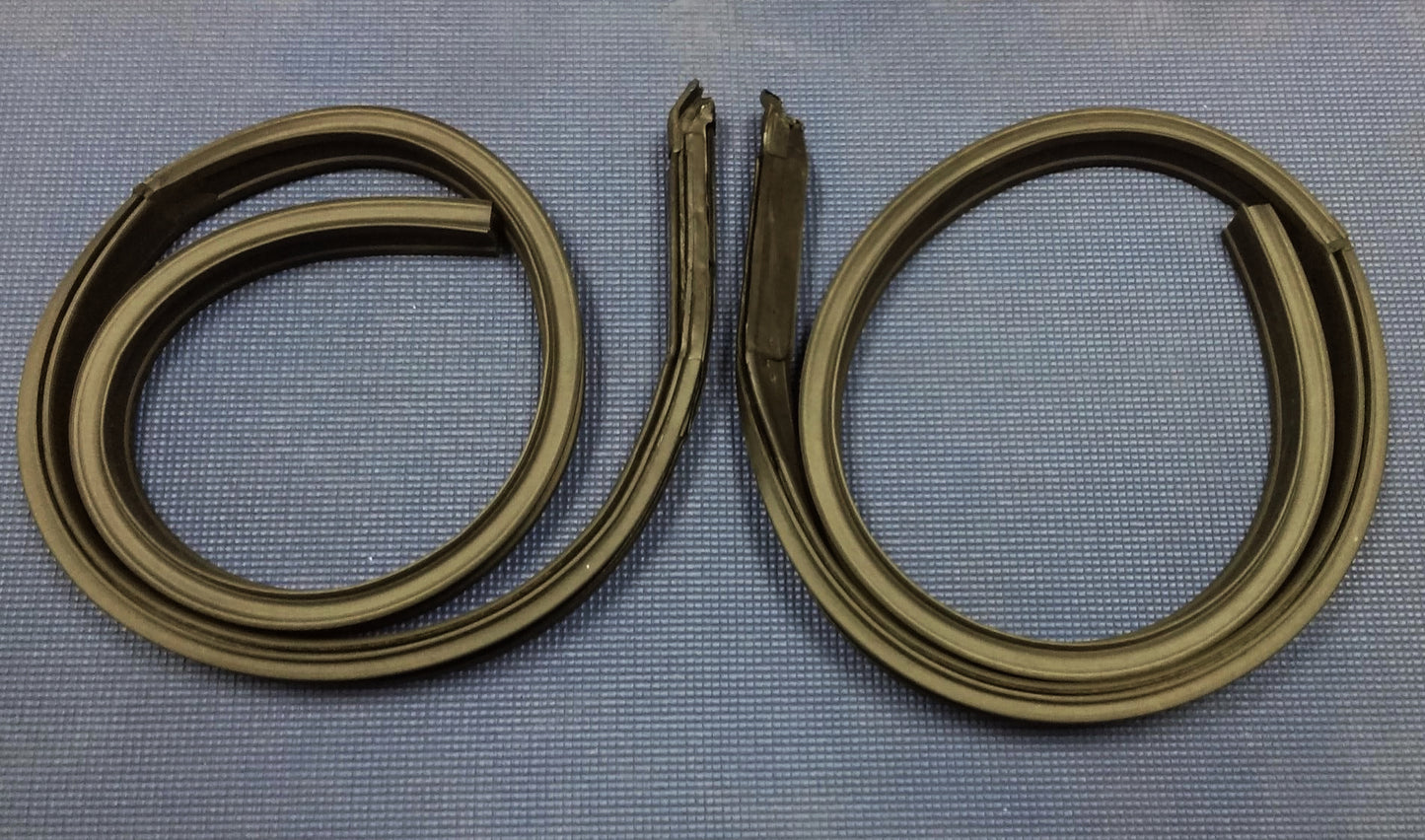 1963 1964 FORD GALAXIE FASTBACK 500 RUBBER ROOF RAIL SEAL GASKET SET