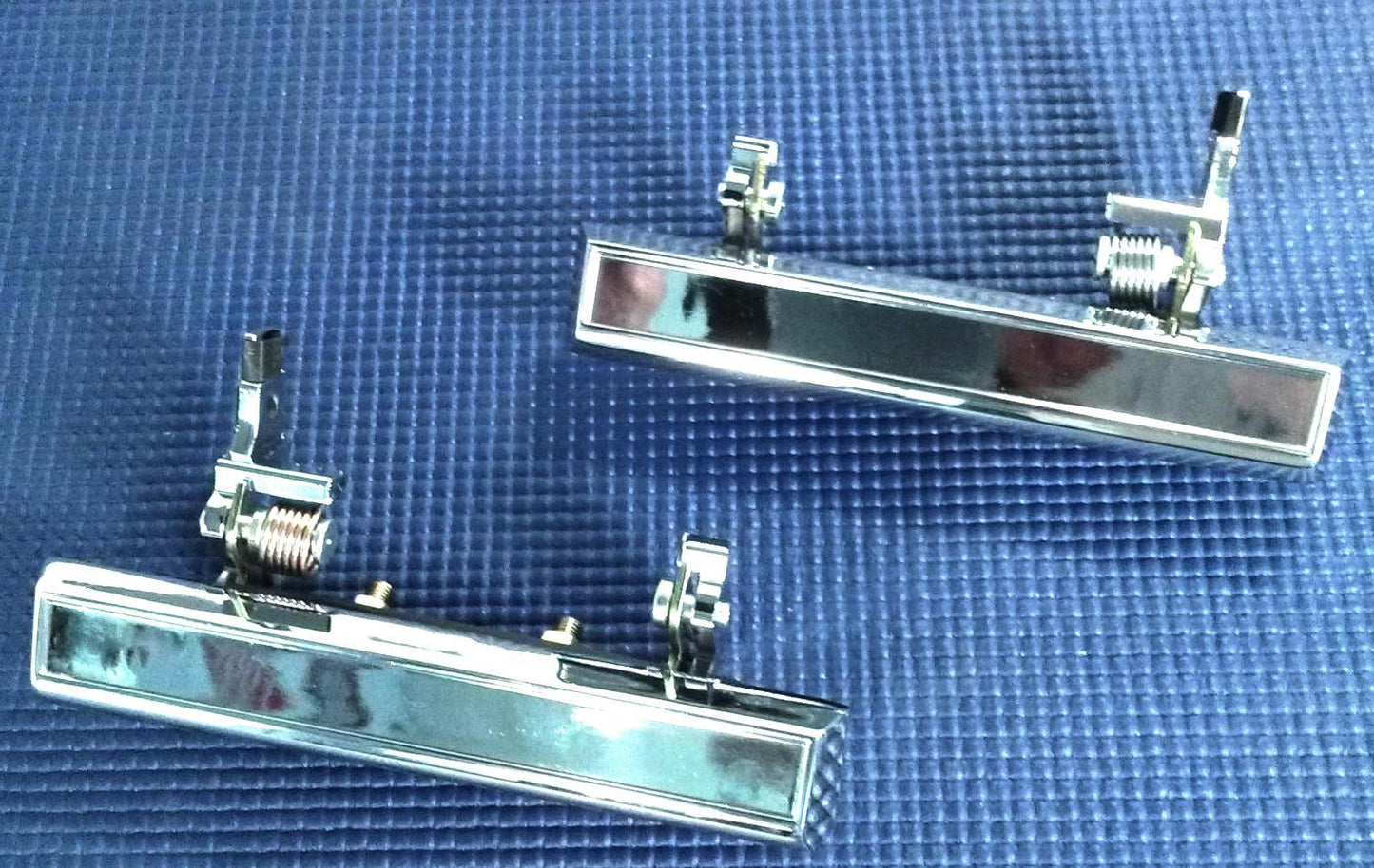 1970-1975 CHEVROLET CAMARO PONTIAC FIREBIRD OUTER CHROME DOOR HANDLE SET 2PCS