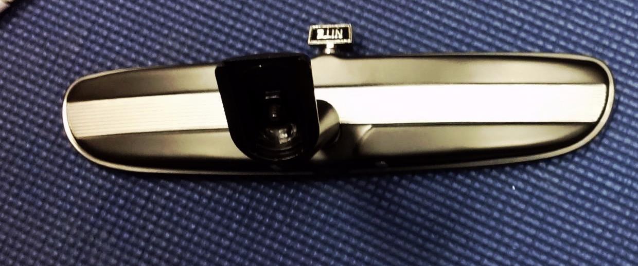 1970-1981 CHEVROLET BLACK SATIN REAR VIEW MIRROR DAY/NIGHT SWITCH GREAT QUALITY