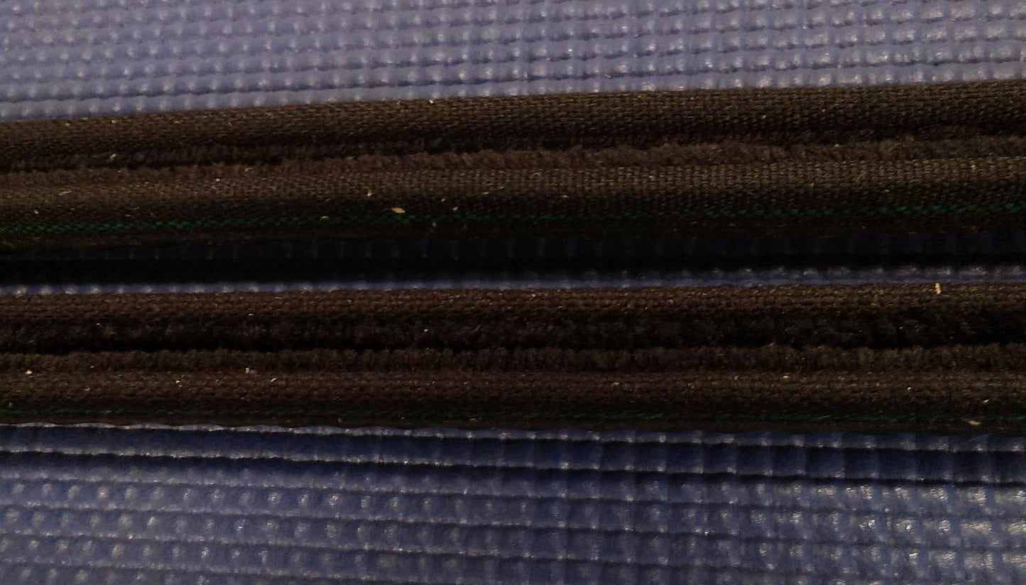 1967-1972 CHEVROLET P-UP TRUCK STAINLESS DOOR WINDOW FELT & RUN CHANNEL SEAL SET