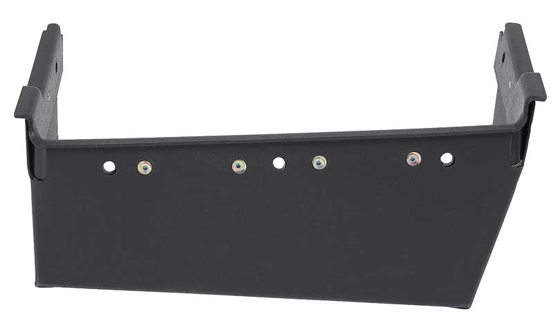 06010N - 1971-73 Mustang, Cougar; Inner Dash Glove Box Liner; with Plastic Trim & Cardholder; with AC