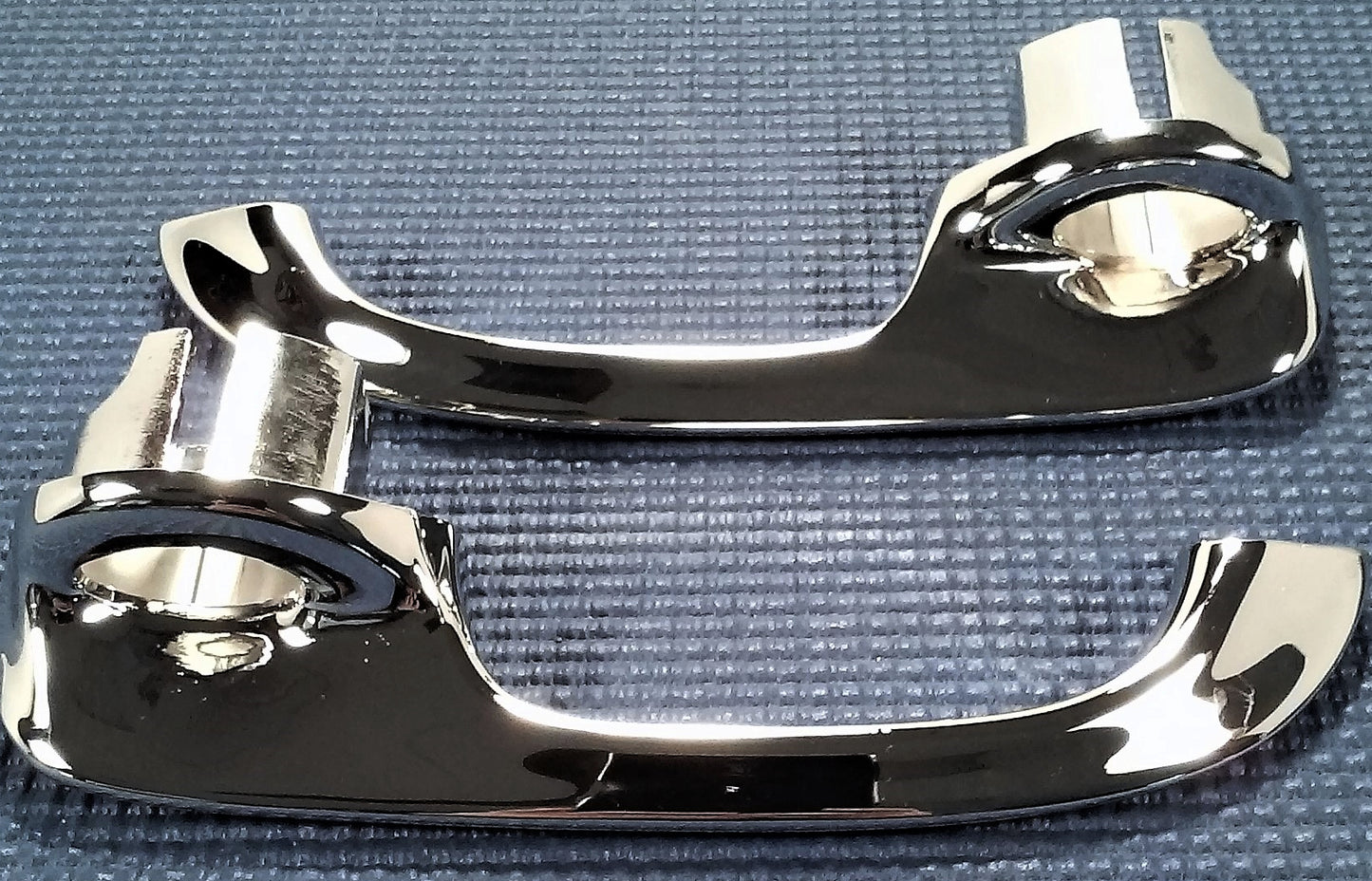 1962-1965 CHEVROLET NOVA HI-SHINE CHROME FRONT OUTER DOOR HANDLE SET W/GASKETS