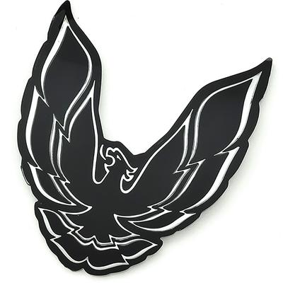 10034413 - 1985-90 Pontiac; Trans Am, Formula, SE; Rear Panel Bird Emblem; Silver; GM Licensed