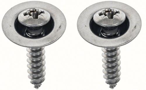 1983-02 Camaro, Firebird; Rear License Lamp Screws; Pair