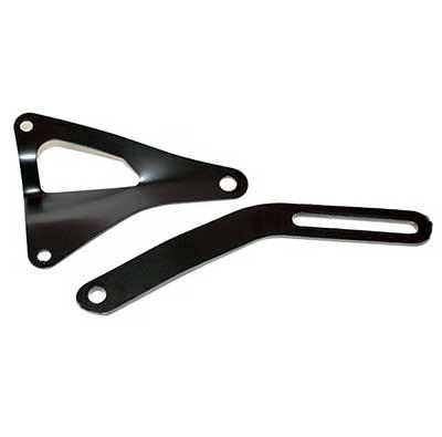 1965-69 Ford, Mercury; Alternator Bracket Set; w/o Smog Pump; V8 289, 302, 351; Black