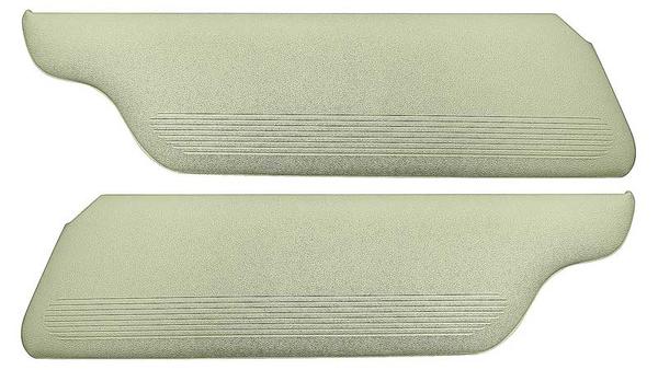 1960-65 Falcon/Comet; Sedan Only; Sunvisors; Moonskin / Crater; White
