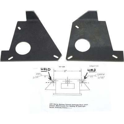 1967 Ford Mustang; Shelby; Headlamp Mounting Kit; Inboard