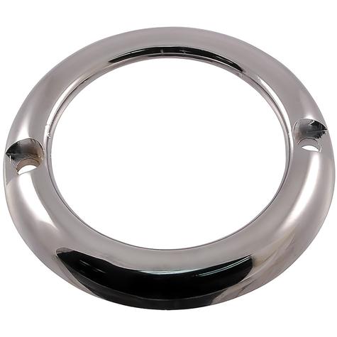 1951 Ford, Custom, Deluxe; Parking Light Bezel; Chrome; RH Passenger or LH Driver; Each