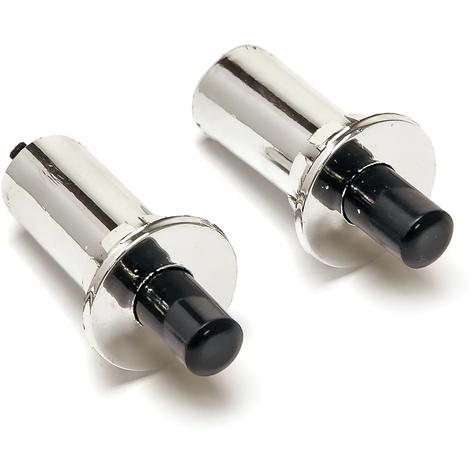 1964-67 Mustang; Dome Light Switches; Chrome Bezel