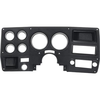 1975-77 Chevy, GMC Pickup, Blazer, Jimmy, Suburban; Dash Bezel; without AC; Black/Silver