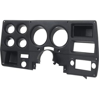 1975-77 Chevy, GMC Pickup, Blazer, Jimmy, Suburban; Dash Bezel; without AC; Black