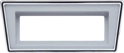1966-67 Chevy II/Nova - Billet Radio Bezel - Silver