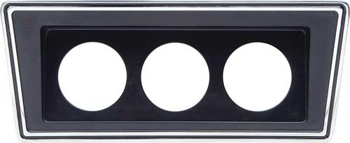 1966-67 Chevy II/Nova - Billet Radio Delete Bezel - Black