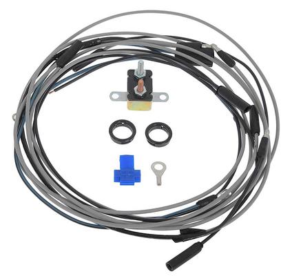 1967 Ford Mustang; Fog Lamp Conversion Wire Harness