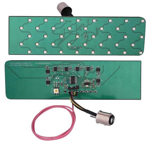 1967-68 Camaro; Multiple Pattern Sequential LED Tail Lamp Set; RS Models