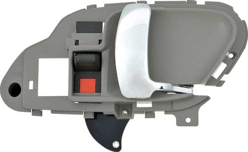 1995-2002 Chevy, GMC Pickup, SUV; Inner Door Handle; Chrome Lever w/Gray Housing; RH
