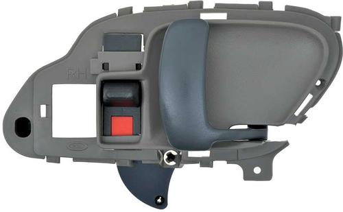 1995-2002 Chevy, GMC Pickup Truck, SUV; Inner Door Handle; Black Lever; Gray Housing; RH Passenger Door