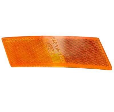 1970 Ford Mustang; Front Side Marker Lens; Amber; RH