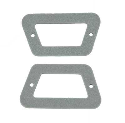 1968 Ford Mustang; Side Marker Lamp Lens Gaskets; Front