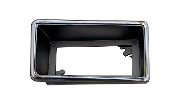 1970 Mustang; Rear Side Marker Lamp Bezel; LH Driver Side