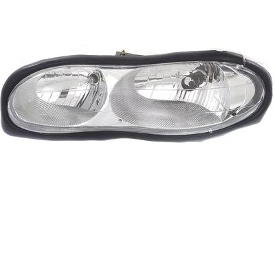 1998-02 Camaro; Headlamp Assembly; Chrome Housing; LH