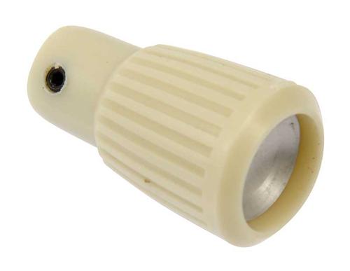 1960-63 Ford; Various Models; Windshield Wiper Switch Knob/Heater Switch Knob; White