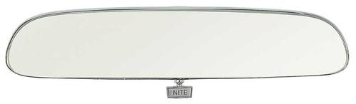 1965-66 Ford Mustang; Inner Rear View Mirror; With Day/Night Turn-Button; Chrome