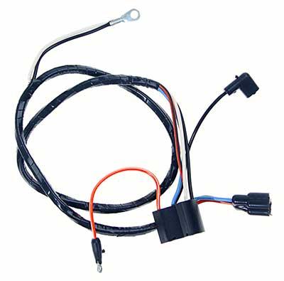 1965-66 Mustang; Windshield Wiper Motor Underdash Wiring Harness; 1-Speed