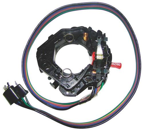 1967-72 Chevy, GMC Truck; Turn Signal Switch; without Tilt Wheel; Correct "Red" Hazard knob