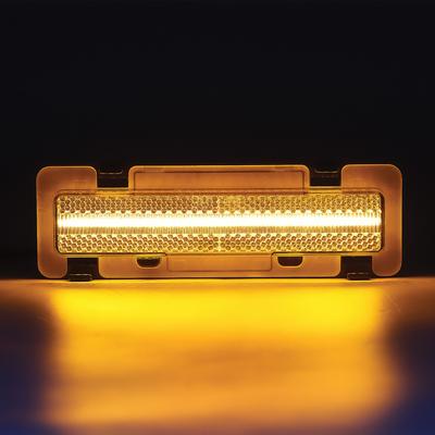1982-92 Camaro, Firebird; Side Marker Lamp Set; Front; Clear Lens; Amber LEDs; Pair