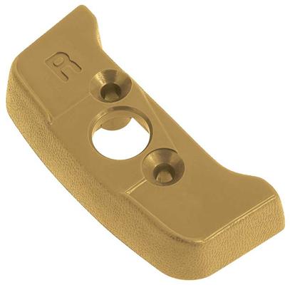 1974-81 Seat Belt Shoulder Guide Escutcheon; Buckskin; RH Passenger Side