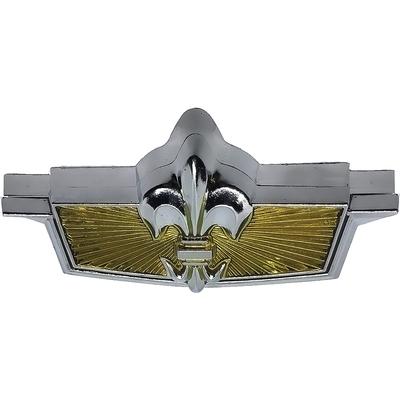 20640496 - 1977-90 Chevrolet Caprice; Trunk Lock Cover; Fleur-de-lis Emblem; GM 20640496