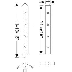 Windshield Division Bar Gasket