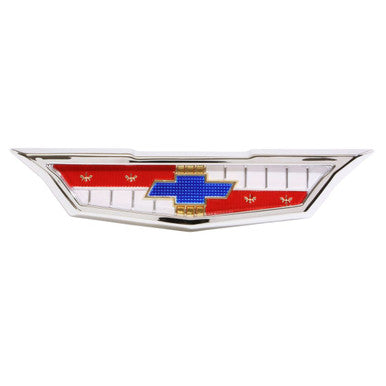 Trim Parts 1961 Chevrolet Full Size Car 6-Cylinder Trunk Emblem Assembly, Each - (2138)
