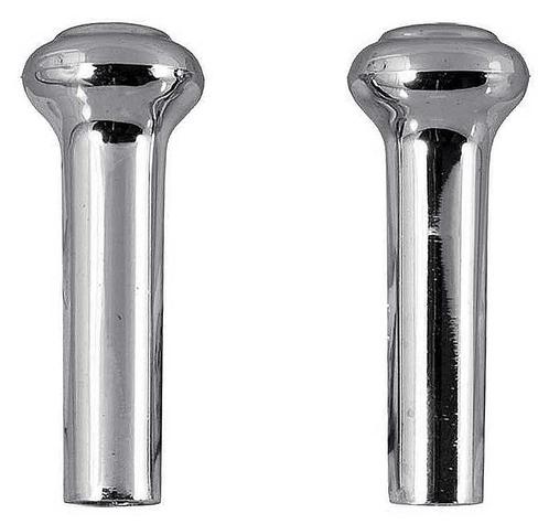 1968-73 Mustang, Cougar, 1968-70 Fairlane, Torino, 1968-77 Bronco, 1968-74 Ford Truck; Door Lock Knob Set; Round Head; C