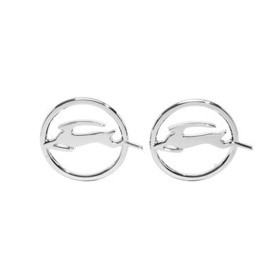 Trim Parts 1963 Chevrolet Impala Rear Quarter Panel Emblem W/Fasteners, Pair - (2250)
