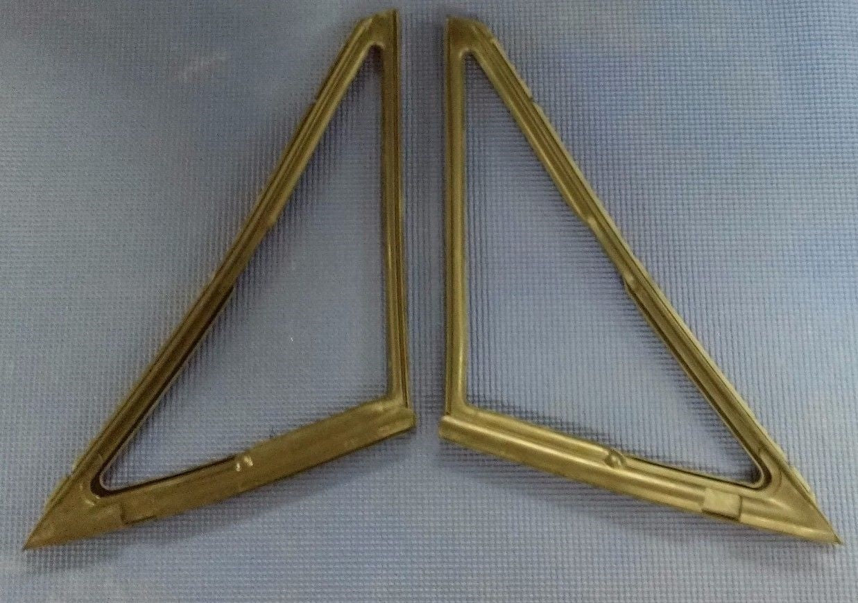 1968-1970 DODGE CHARGER CORONET ROADRUNNER DOOR VENT WINDOW RUBBER SEAL SET