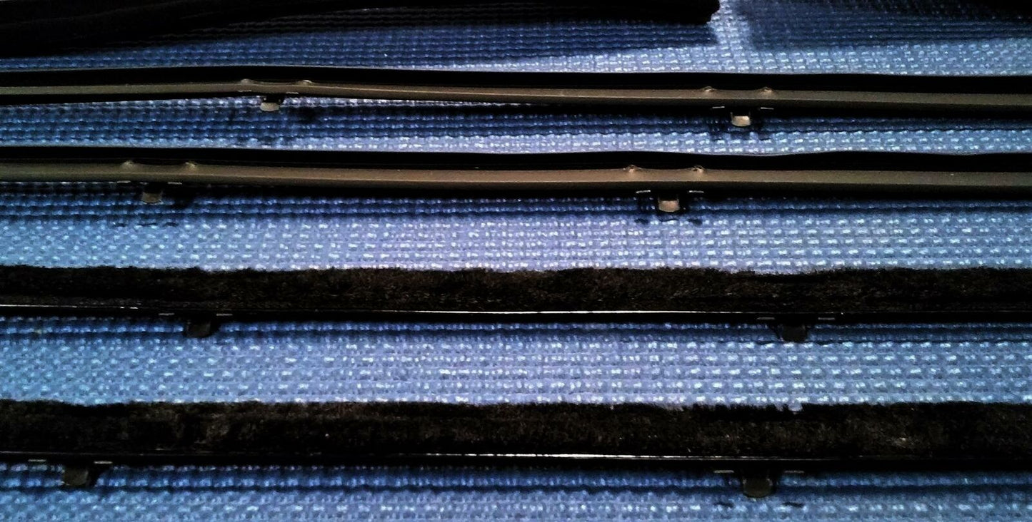 1967-1972 CHEVROLET GMC PICKUP TRUCK DOOR WINDOW FELT AND RUN CHANNEL SEAL SET