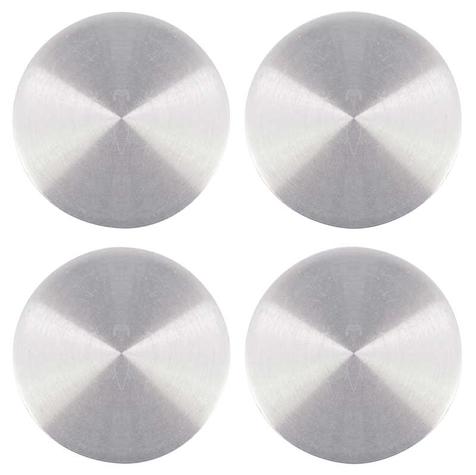 1968-73 Window Handle Screw Cover Plate ; Set of 4