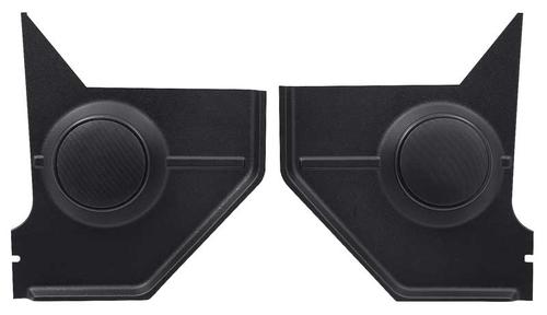 1967-68 Ford Mustang; Coupe/Fastback; Kick Panels With Speakers; 80 Watts
