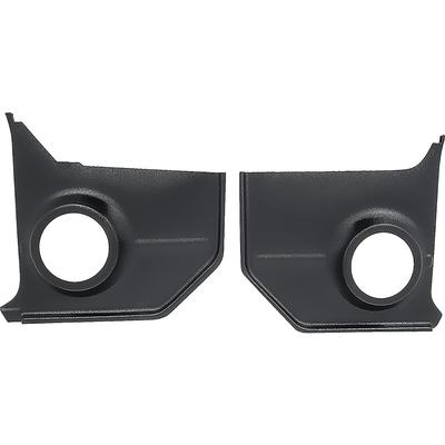 1964-66 Mustang; Convertible; Kick Panels For Speaker Pods; Black