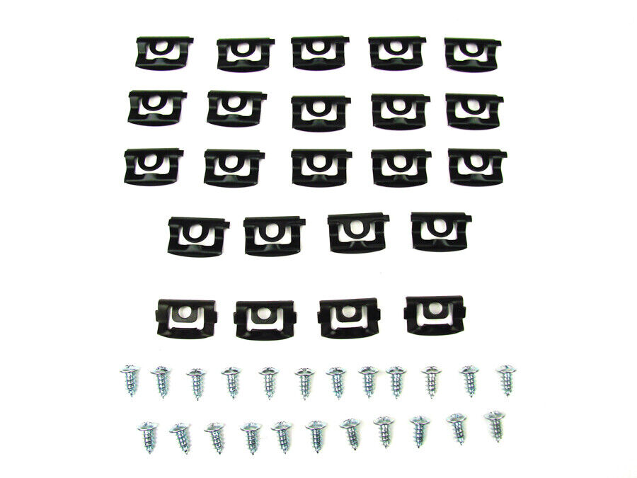 1968 - 1976 DODGE - DART - 2 DOOR HARDTOP PLYMOUTH - WINDSHIELD MOLDING CLIP KIT