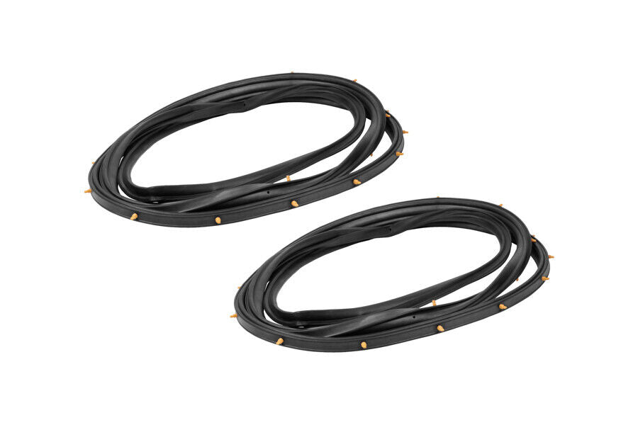 1979 - 1985 MAZDA RX-7 FRONT DRIVER AND PASSENGER RUBBER DOOR SEAL SET