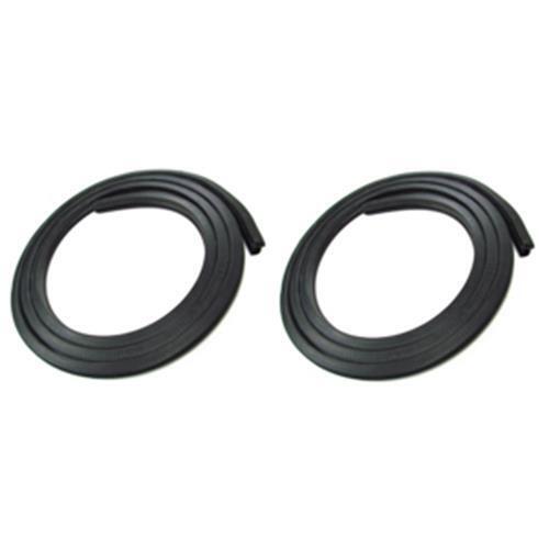 1979 - 1993 FORD MUSTANG HIGH QUALITY FRONT EPDM RUBBER DOOR SEAL SET NEW