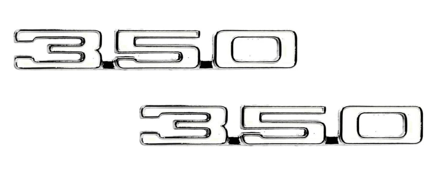 Chevrolet 350 Emblem Set. for 1968 Camaro *PAIR*