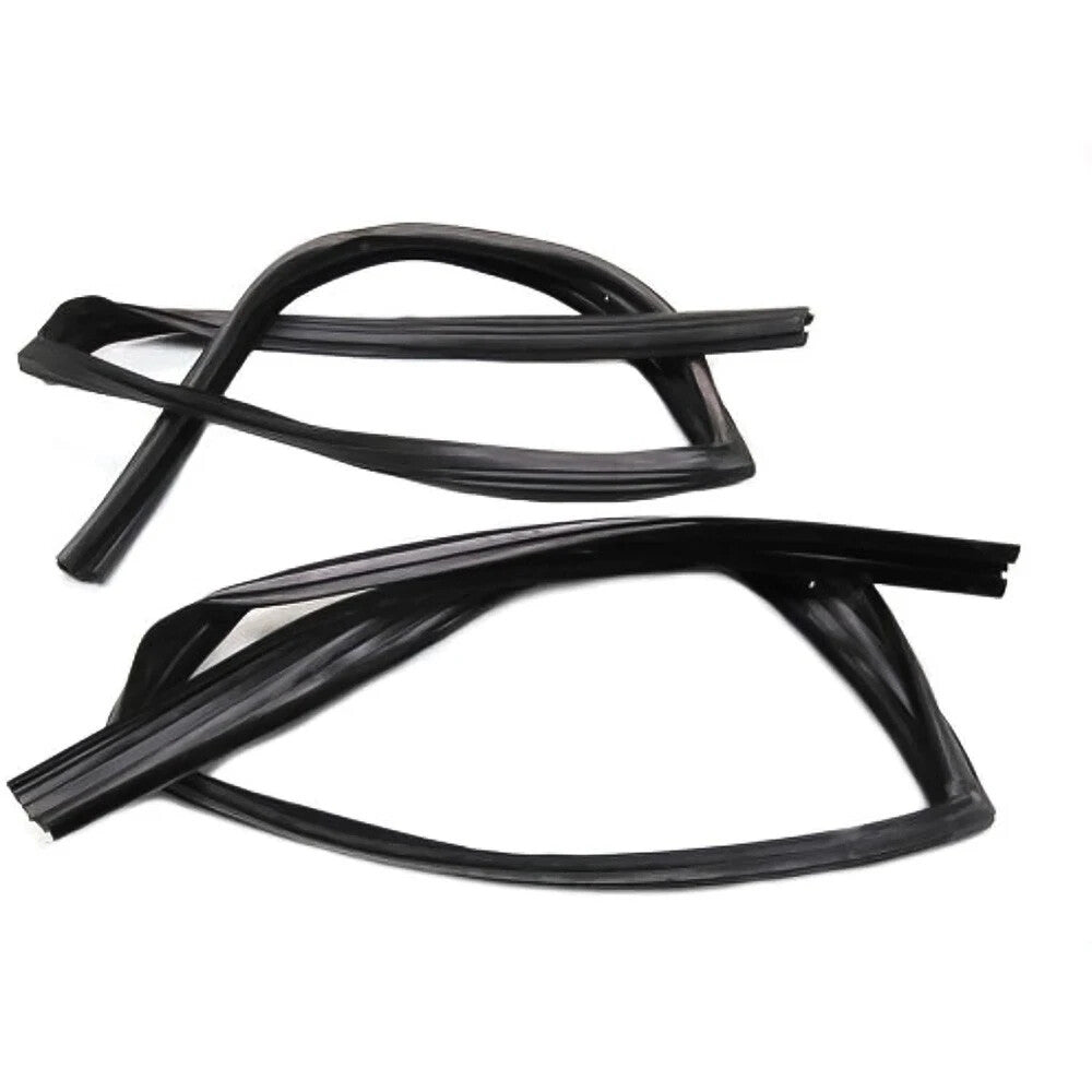 1980-90 Impala Caprice 4 Door Sedan; Rear Door Glass Run Channel; Without Metal