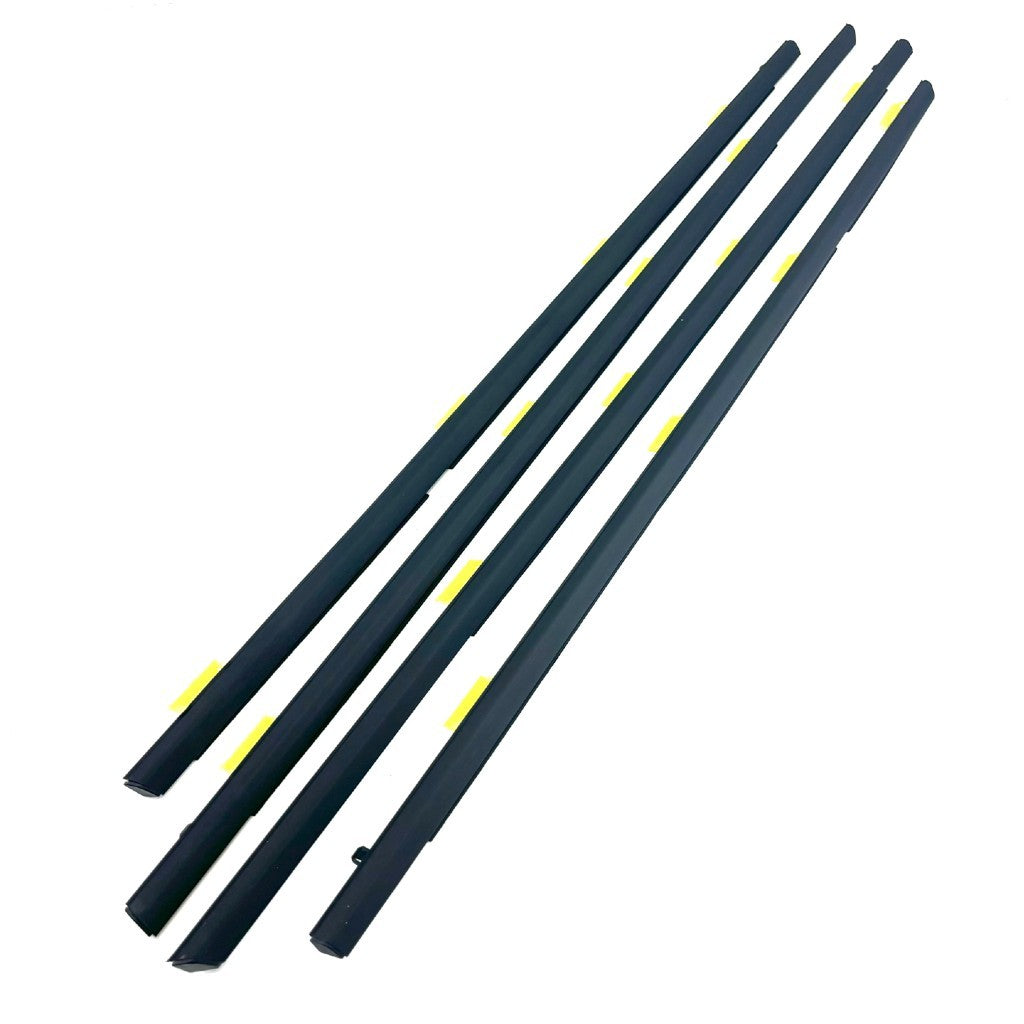 2001-2005 Honda Civic Outer Belt Weatherstrip, Front & Rear 4 pc Kit
