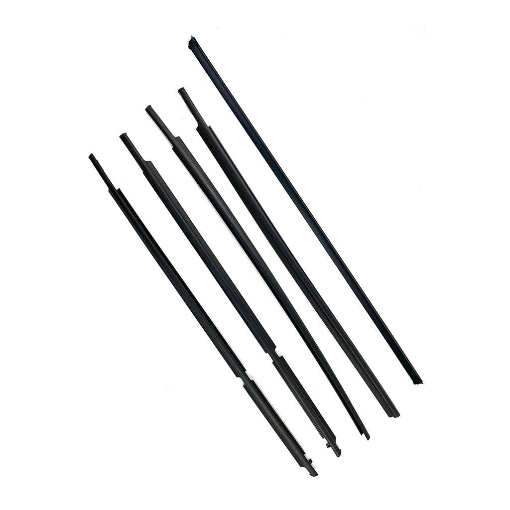 2003-2009 Toyota 4runner Outer Belt Weatherstrip 5 pc Kit-Tailgate, Front & R...