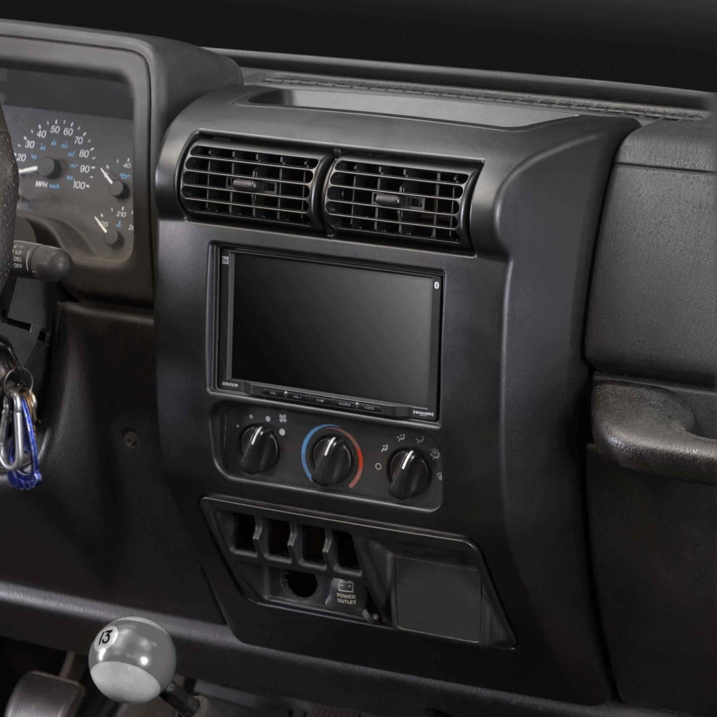 Metra 95-6541 Jeep Wrangler 2003-2006 Dash Installation Kit